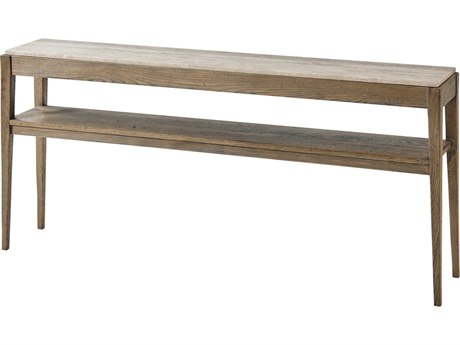 Theodore Alexander Honed Travertine Echo Oak 70 Wide Rectangular Console Table Talcb53020c062 Theodore Alexander Honed Travertine, 70 Length Console Table