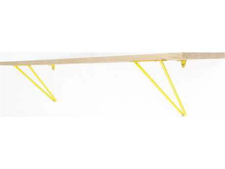 Tronk Design Adams Yellow 9" Shelf Brackets