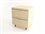 Tronk Design Chapman Storage Collection 24" Wide 2-Drawers Beige Maple Wood Nightstand  TROCHP1U1DWMPLPK