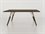 Tronk Design Clarke Collection Black 40'' Wide Square Coffee Table  TROCLKCOFWALSMSQBL