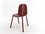 Tronk Design Oak Wood Gold Side Dining Chair  TRONOACHRMUOAK