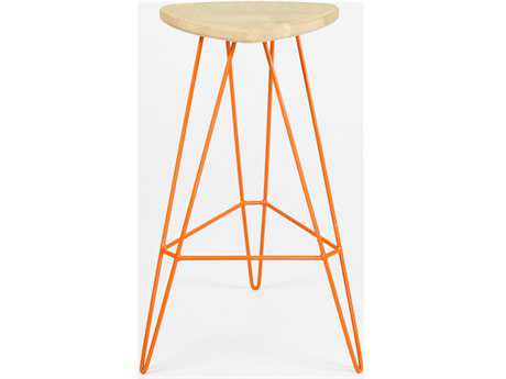 Tronk Design Madison Maple Wood Bar Stool