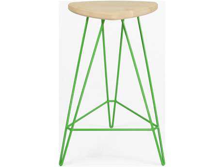 Tronk Design Madison Maple Wood Counter Stool