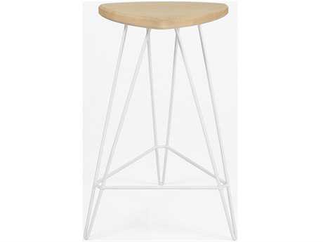 Tronk Design Madison Maple Wood Counter Stool