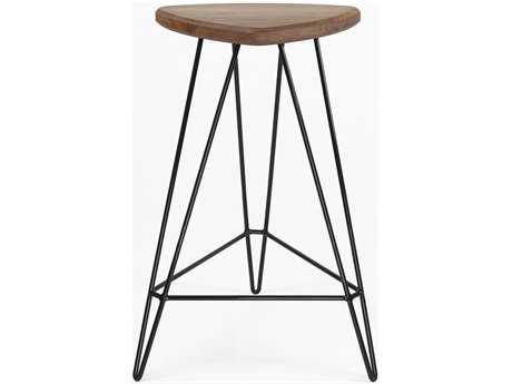 Tronk Design Madison Maple Wood Counter Stool