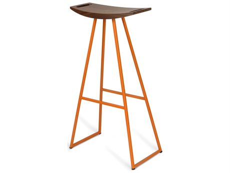 Tronk Design Robert Walnut Wood Bar Stool