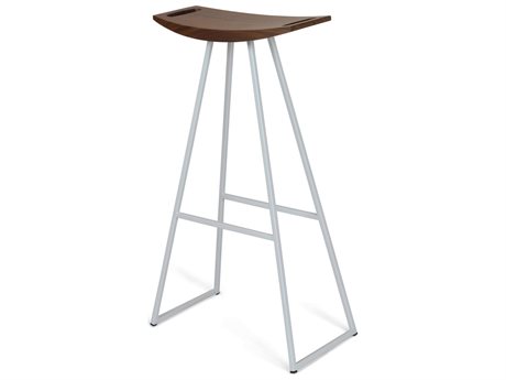 Tronk Design Robert Walnut Wood Bar Stool