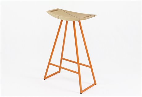Tronk Design Robert Maple Wood Counter Stool