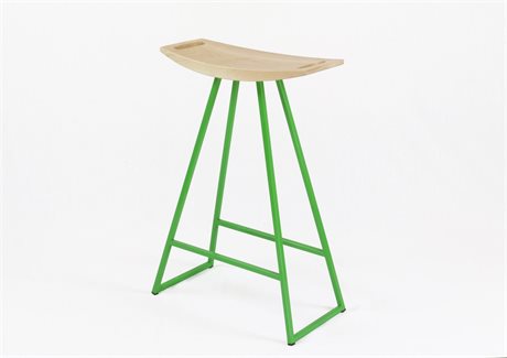 Tronk Design Robert Maple Wood Counter Stool
