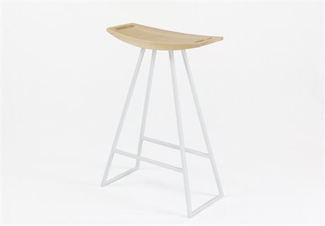 Tronk Design Robert Maple Wood Counter Stool