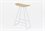Tronk Design Robert Maple Red Side Counter Height Stool  TROROBMPLCTRNOINLRD
