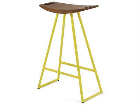 Tronk Design Robert Walnut Wood Counter Stool