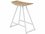 Tronk Design Robert Maple / Orange Dining Stool  TROROBMPLTBLINLOR