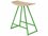 Tronk Design Robert Maple / Orange Dining Stool  TROROBMPLTBLNOINLOR