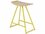 Tronk Design Robert Maple / Brassy Gold Dining Stool  TROROBMPLTBLNOINLGD