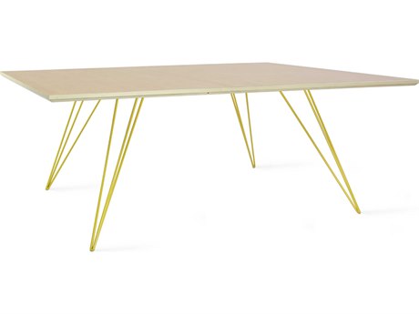 Tronk Design Williams Rectangular Wood Maple Yellow Coffee Table