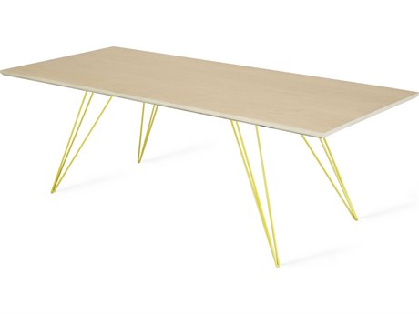 Tronk Design Williams Rectangular Wood Maple Yellow Coffee Table