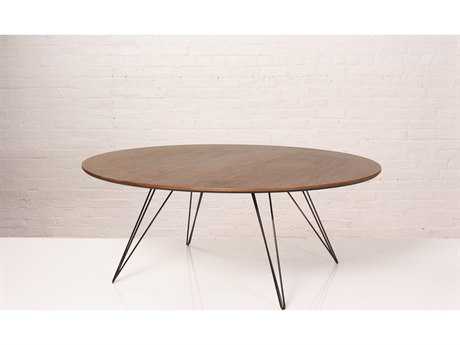 Tronk Design Williams Oval Wood Coffee Table