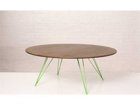 Tronk Design Williams Oval Wood Coffee Table