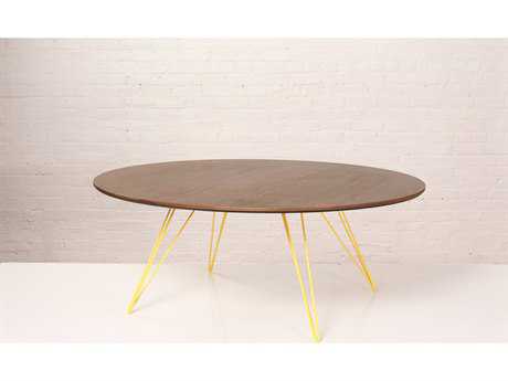 Tronk Design Williams Oval Wood Coffee Table
