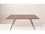 Tronk Design Williams Maple 46L x 40 Wide Rectangular Coffee Table  TROWILCOFWALSMRECYL