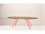 Tronk Design Williams 23" Oval Wood Coffee Table  TROWILCOFWALXSMOVLGN