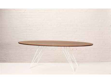 Tronk Design Williams Oval Wood Coffee Table