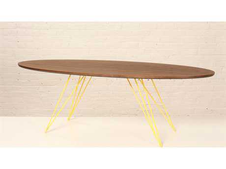 Tronk Design Williams Oval Wood Coffee Table