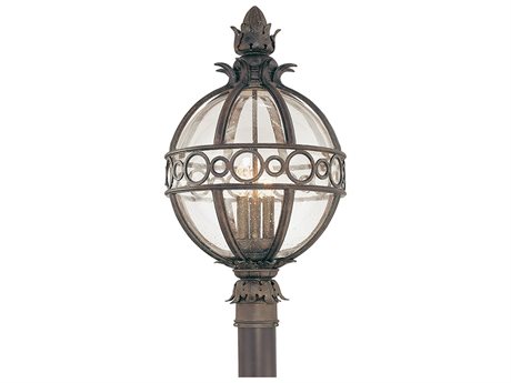 Troy Lighting Campanile 3-Light Outdoor Post Light
