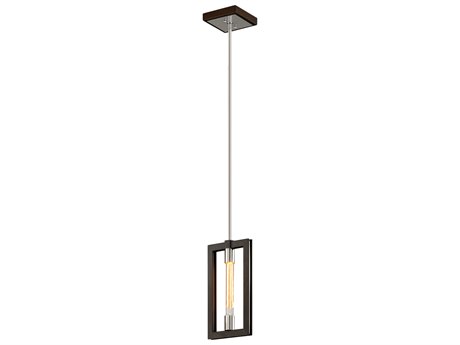 Troy Lighting Enigma 1-Light Bronze Mini Pendant