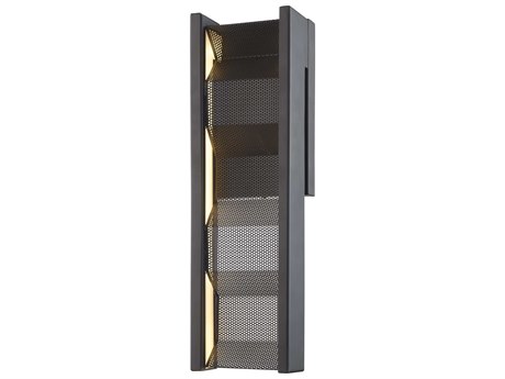 Troy Lighting Fuze 1-Light Modern Bronze Wall Sconce
