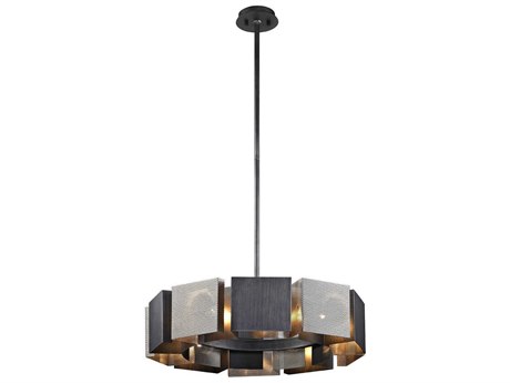 Troy Lighting Impression 10-Light Graphite Gray Pendant