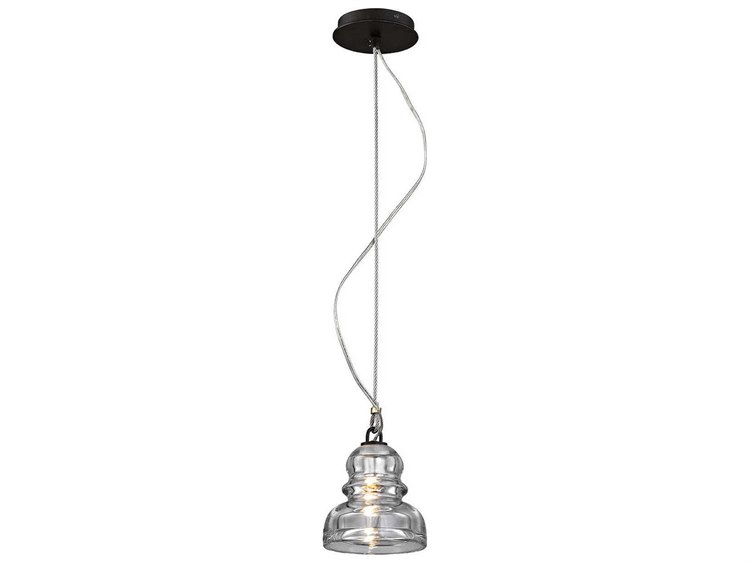 Troy Lighting Menlo Park Deep Bronze 6 Wide Mini Pendant Light Troy Lighting Menlo Park Deep Bronze 6