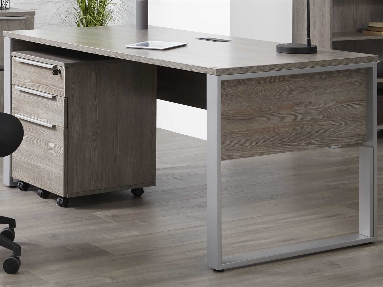 Unique Furniture Kalmar Grey Computer Desk JEK7132GREY