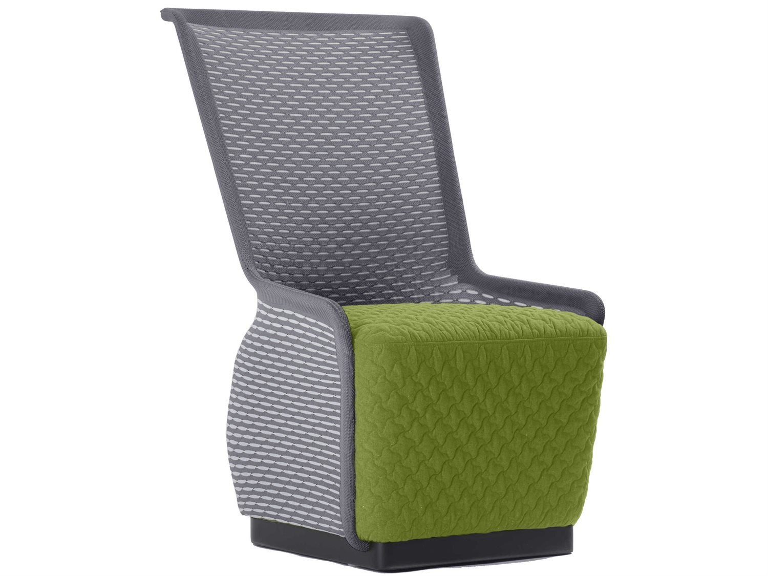 Unique Furniture Tulip Grey / Green Accent Chair | JE5442