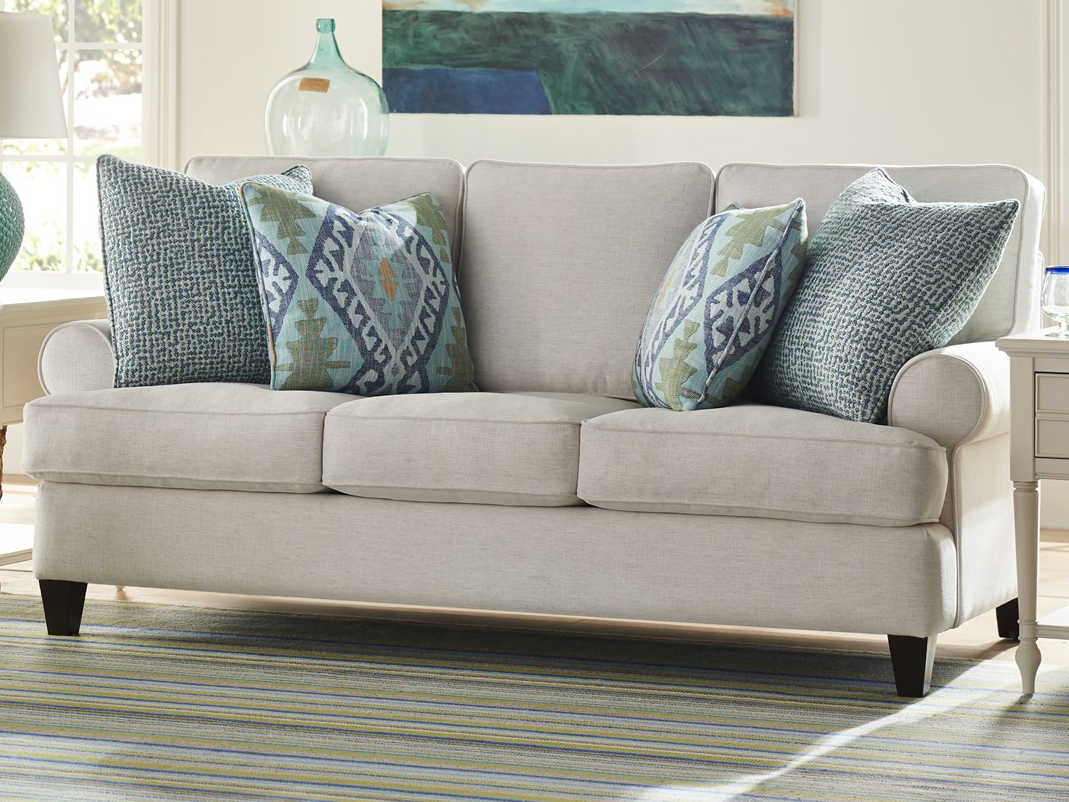 Universal Furniture Blakely Sumatra / Nomad Snow Sofa Couch | UF923501824