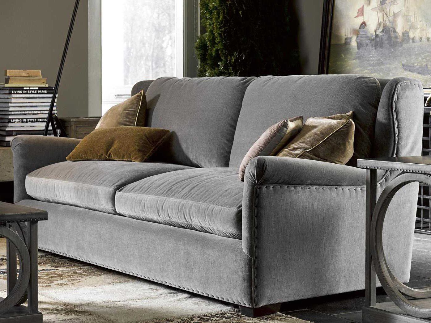 Universal Furniture Curated Grey Cloud Haven Sofa UF477501200