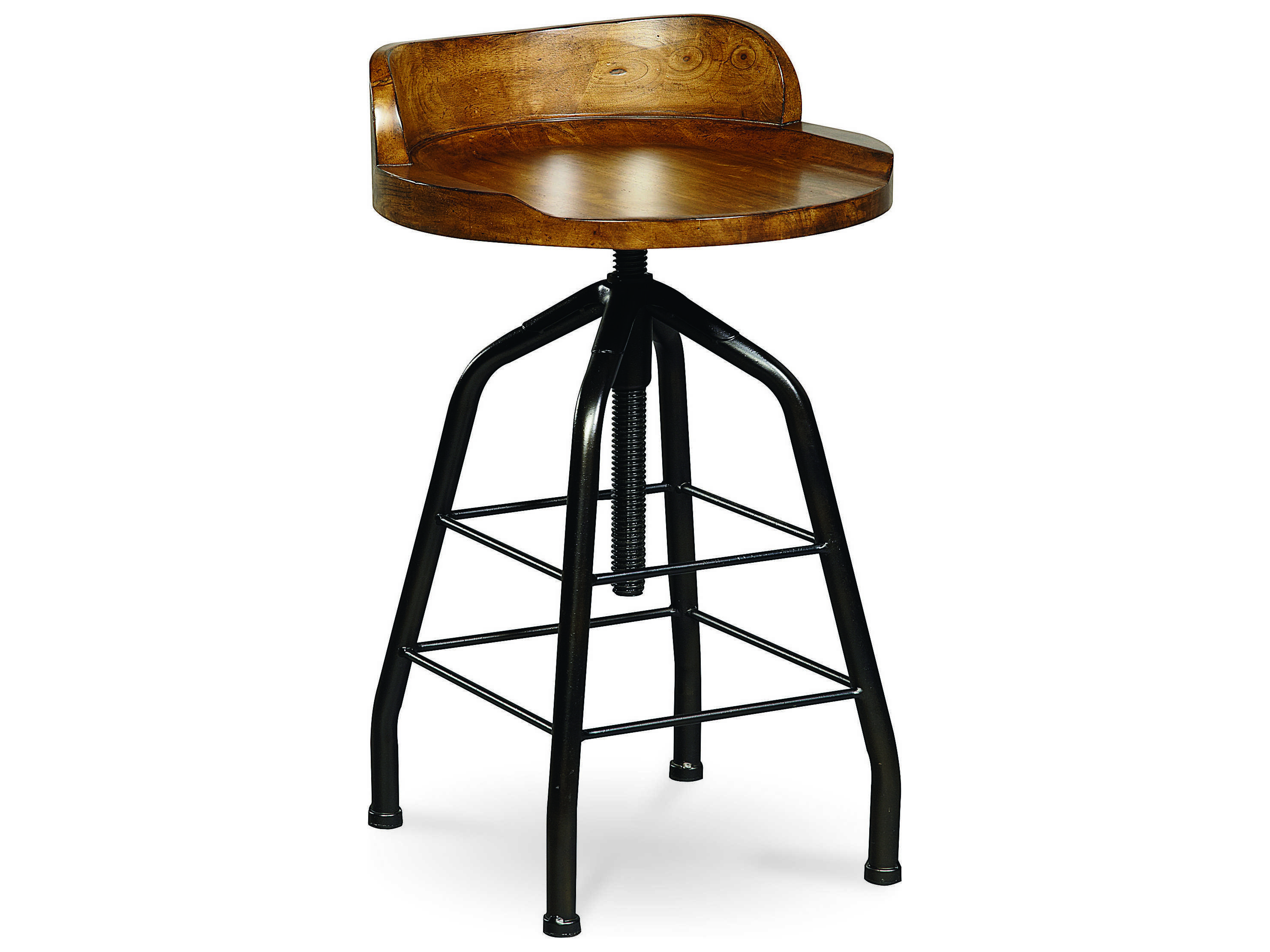 Universal Furniture Great Rooms Hickory Stick & Black Potter Counter