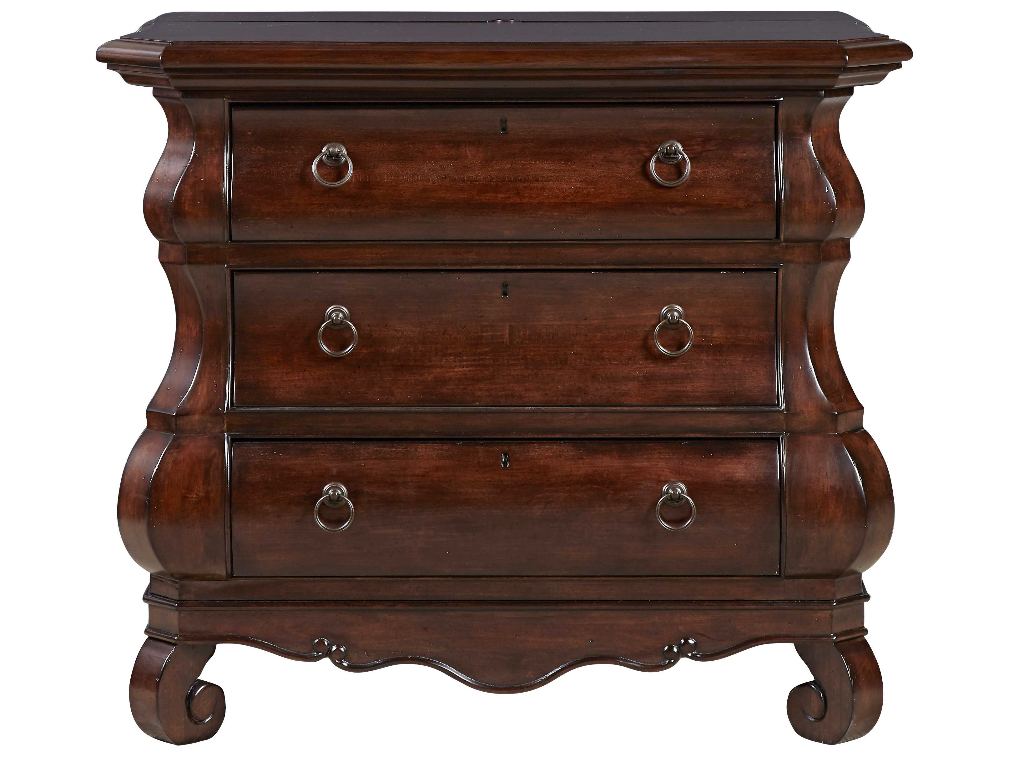 Universal Furniture Reprise Rustic Cherry 3 Drawers Nightstand UF581360