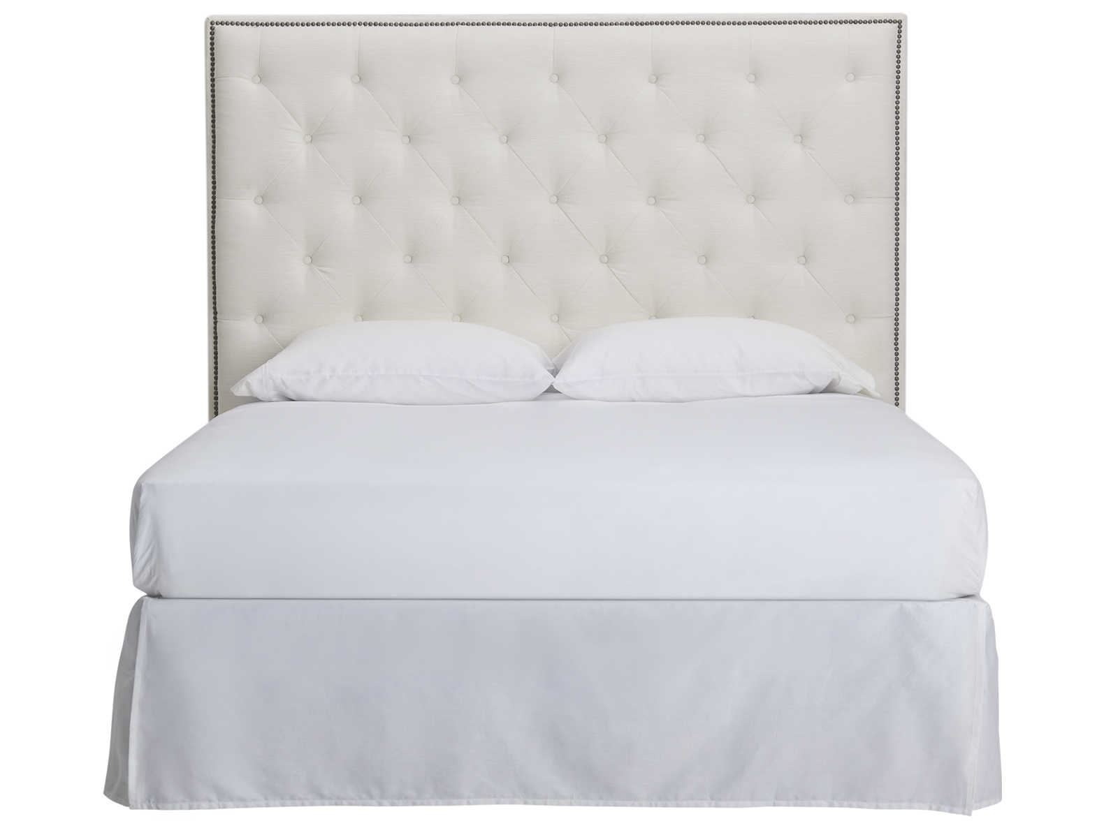 Universal Furniture Spaces Aiden Dovemont Snow Queen Headboard