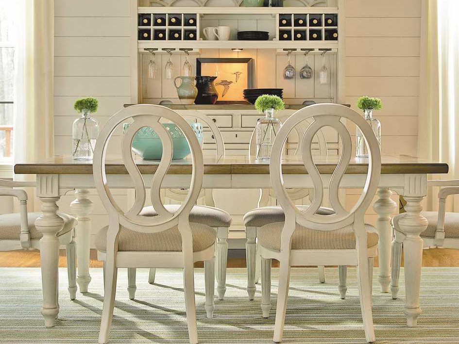 Universal Furniture Summer Hill 116 L X 44 W Rectangular Cotton Dining Table