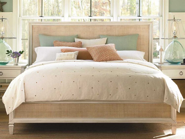 Universal Furniture Summer Hill Cotton King Size Woven Panel Bed Universal Furniture Summer Hill Cotton King Size Woven Panel Bed 987220b