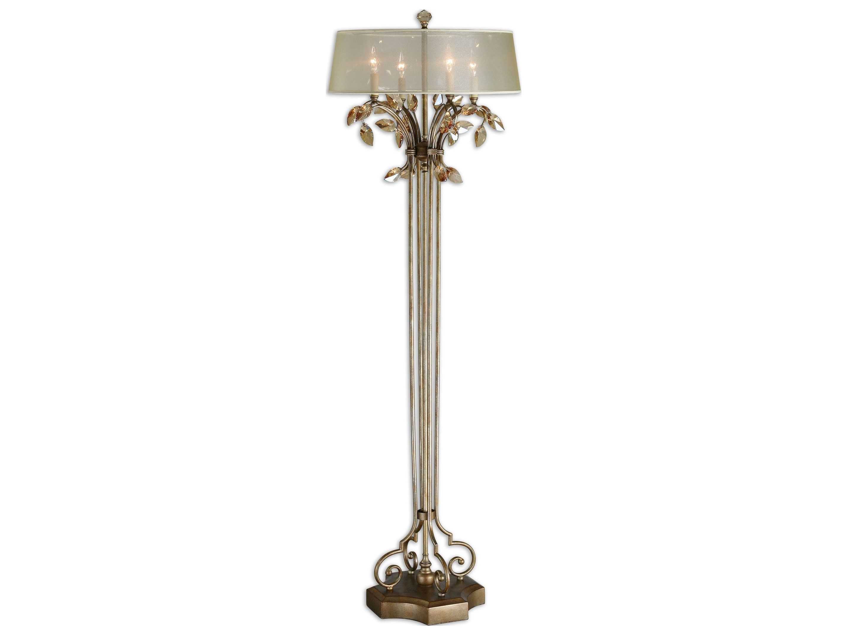 Uttermost Alenya Gold Four-Light Floor Lamp | UT284121