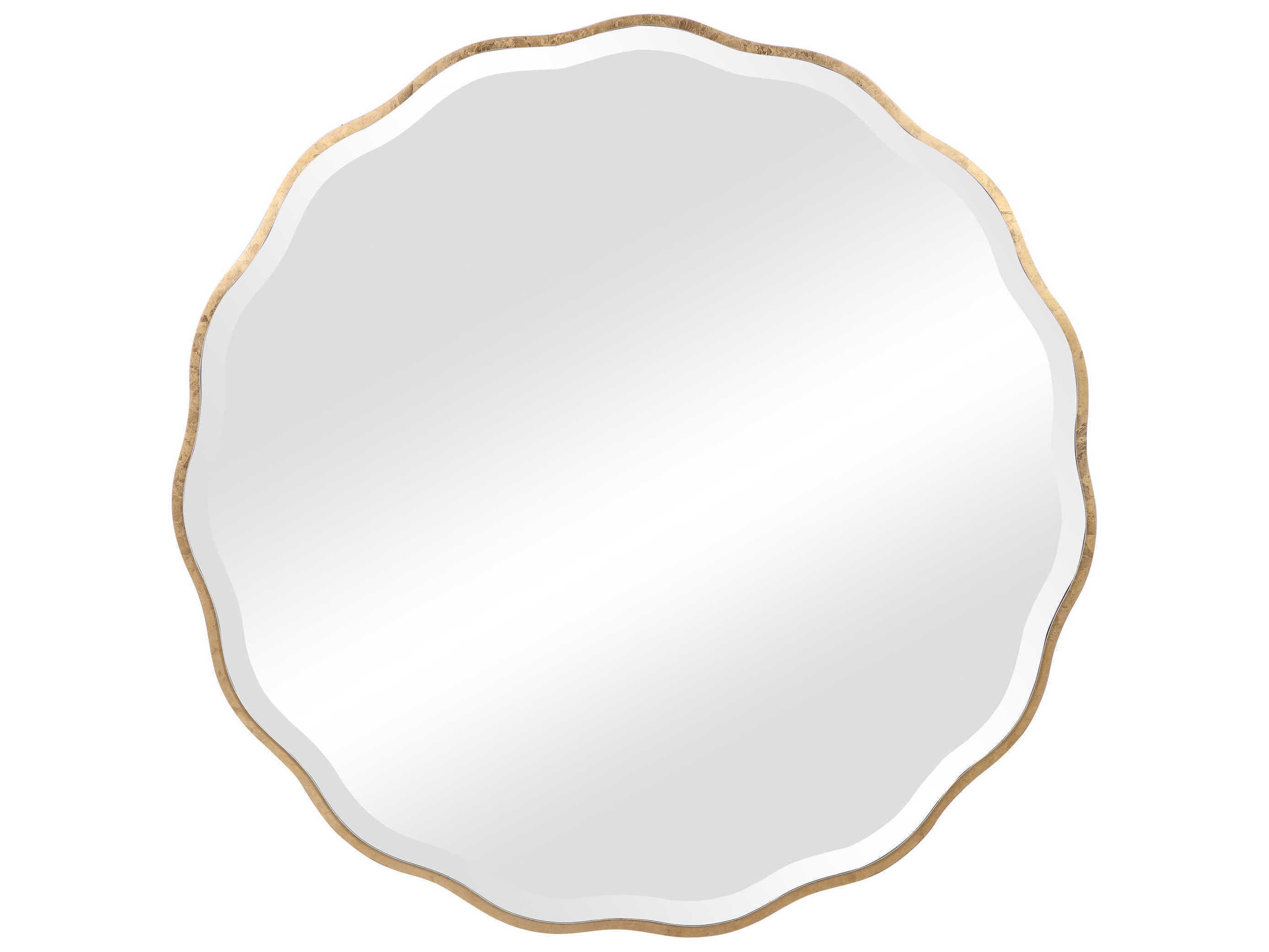 Uttermost Aneta Aged Gold 42 Wide, Uttermost Round Wall Mirrors