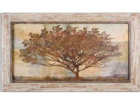 Uttermost Autumn Radiance Sepia Framed Wall Art