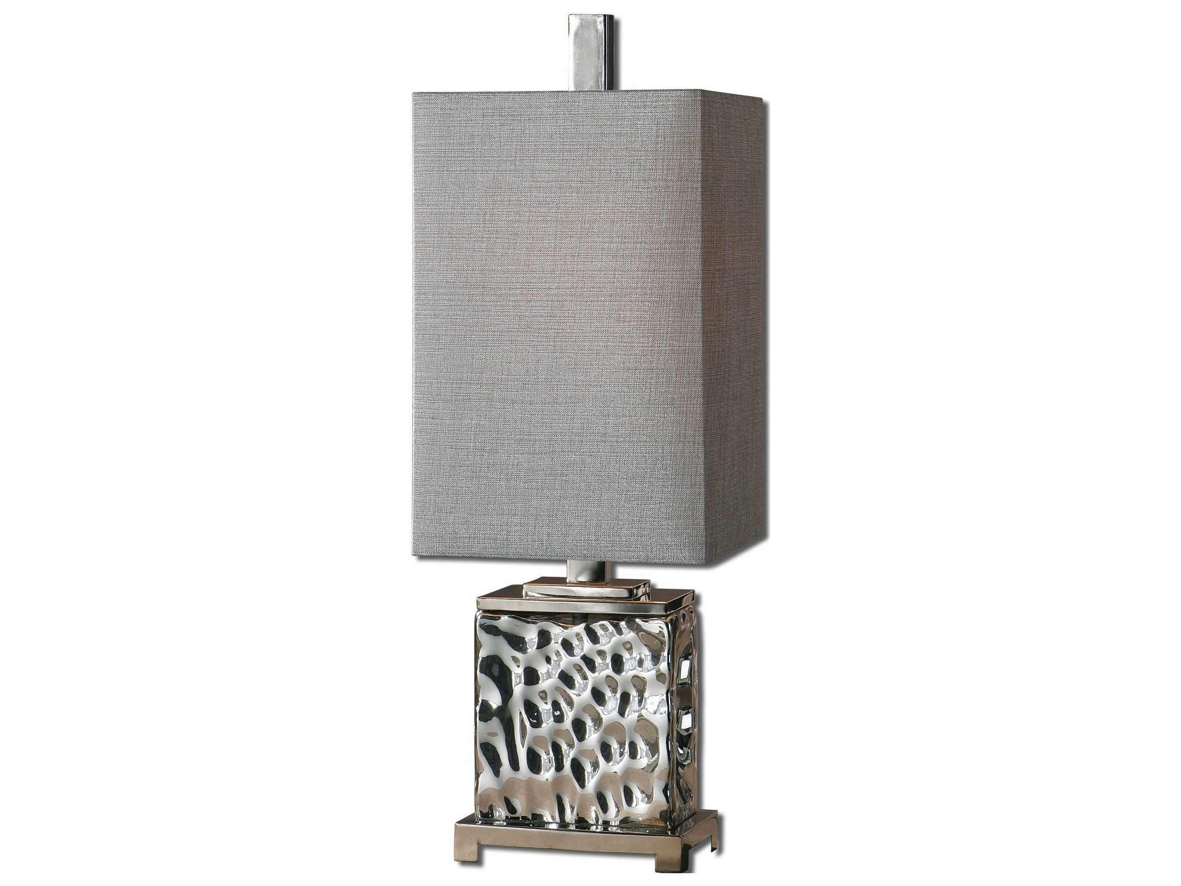 Uttermost Bashan Nickel Table Lamp