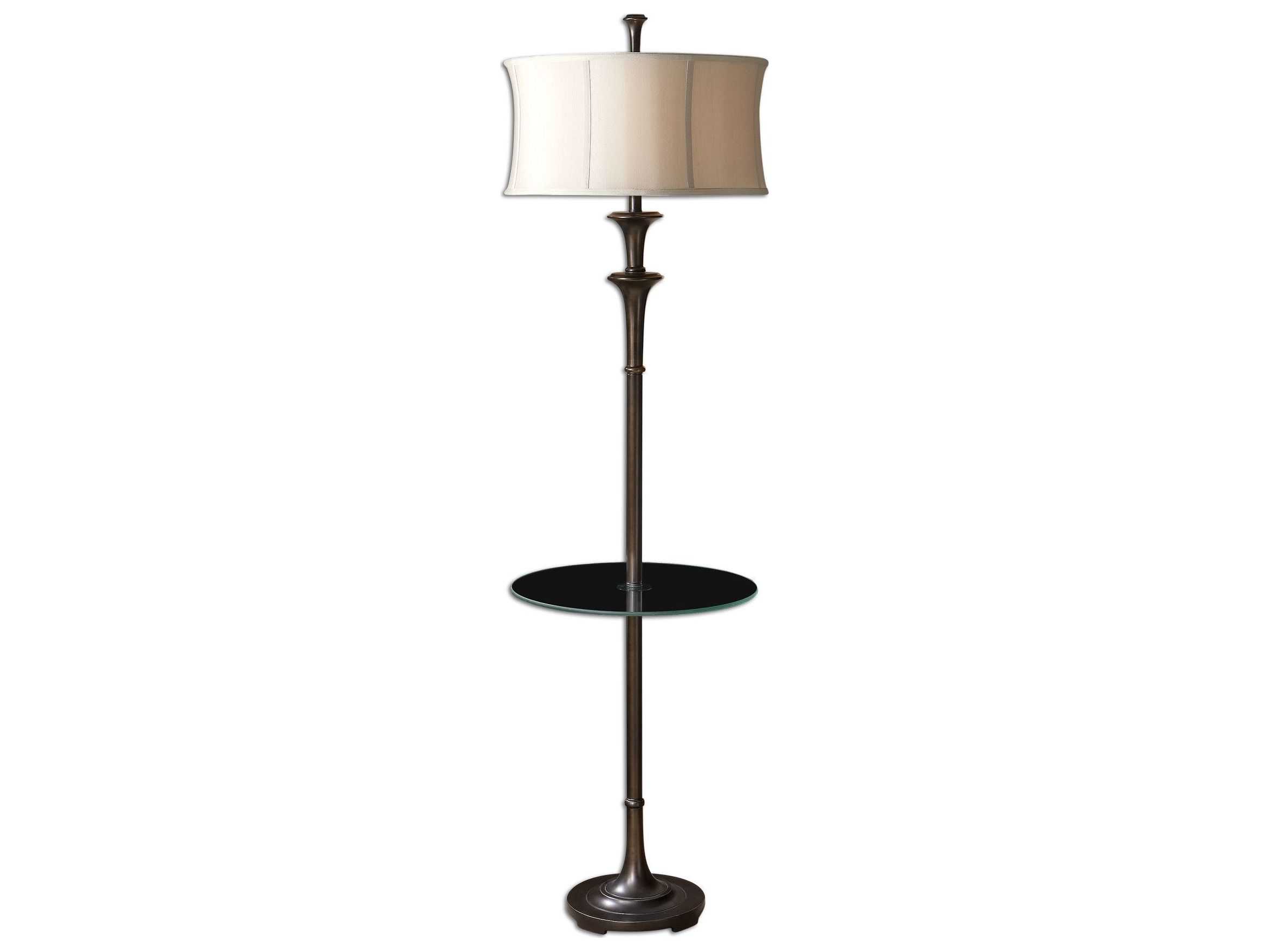 Uttermost Brazoria End Table Floor Lamp