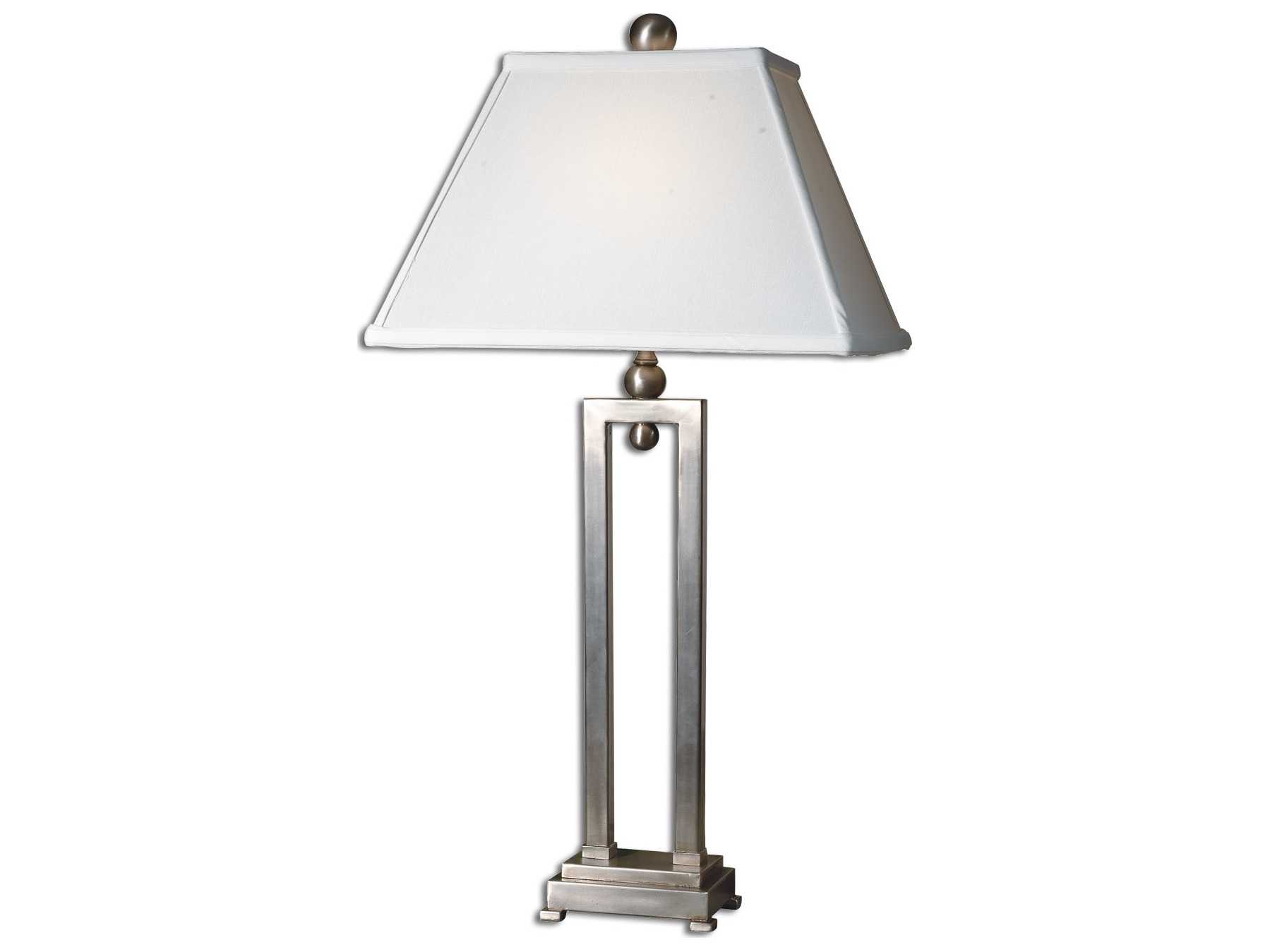 Uttermost Conrad Silver Table Lamp UT27800