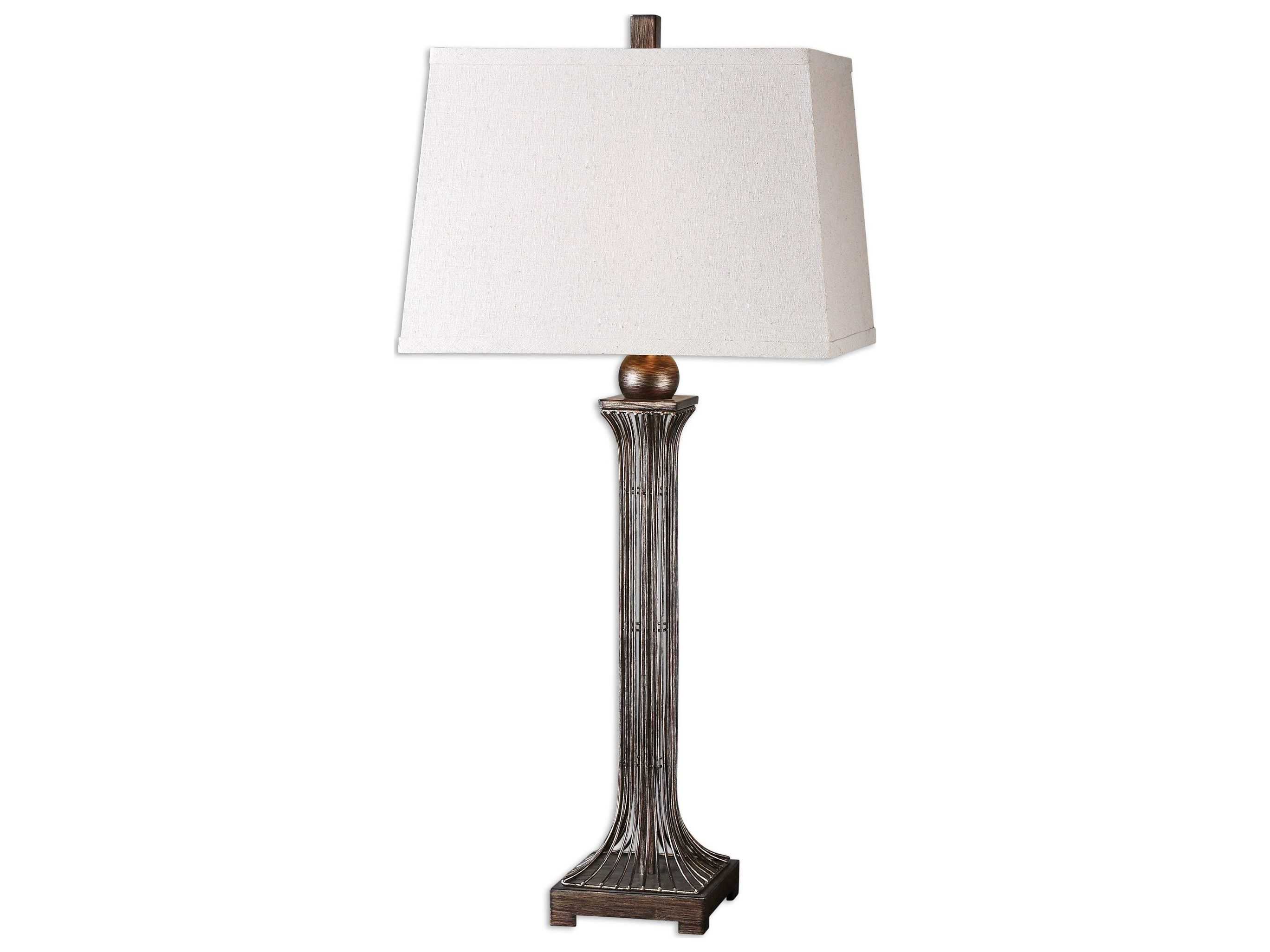 Uttermost Coriano Distressed Dark Bronze Wash / Silver 1light Buffet