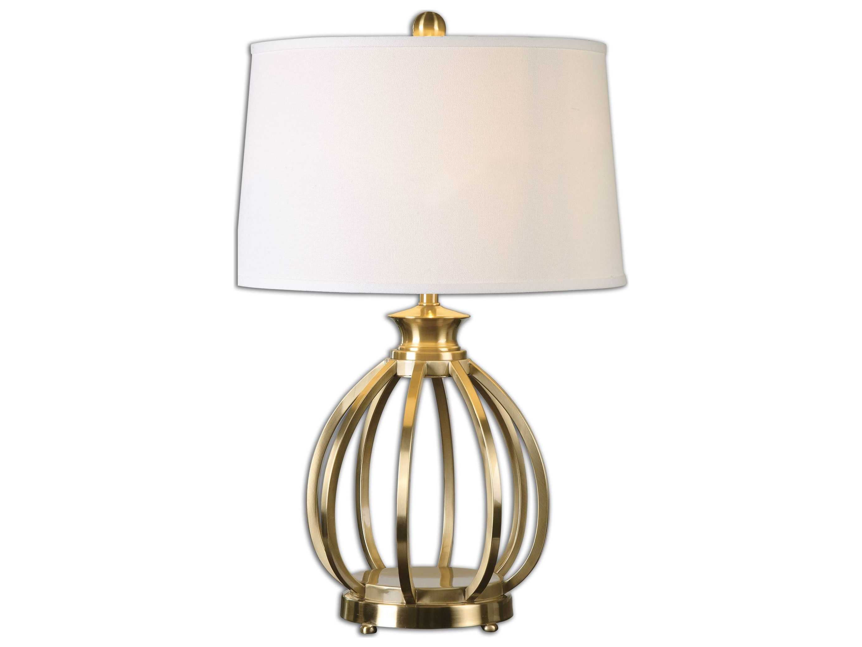Uttermost Decimus Brass Table Lamp UT26167